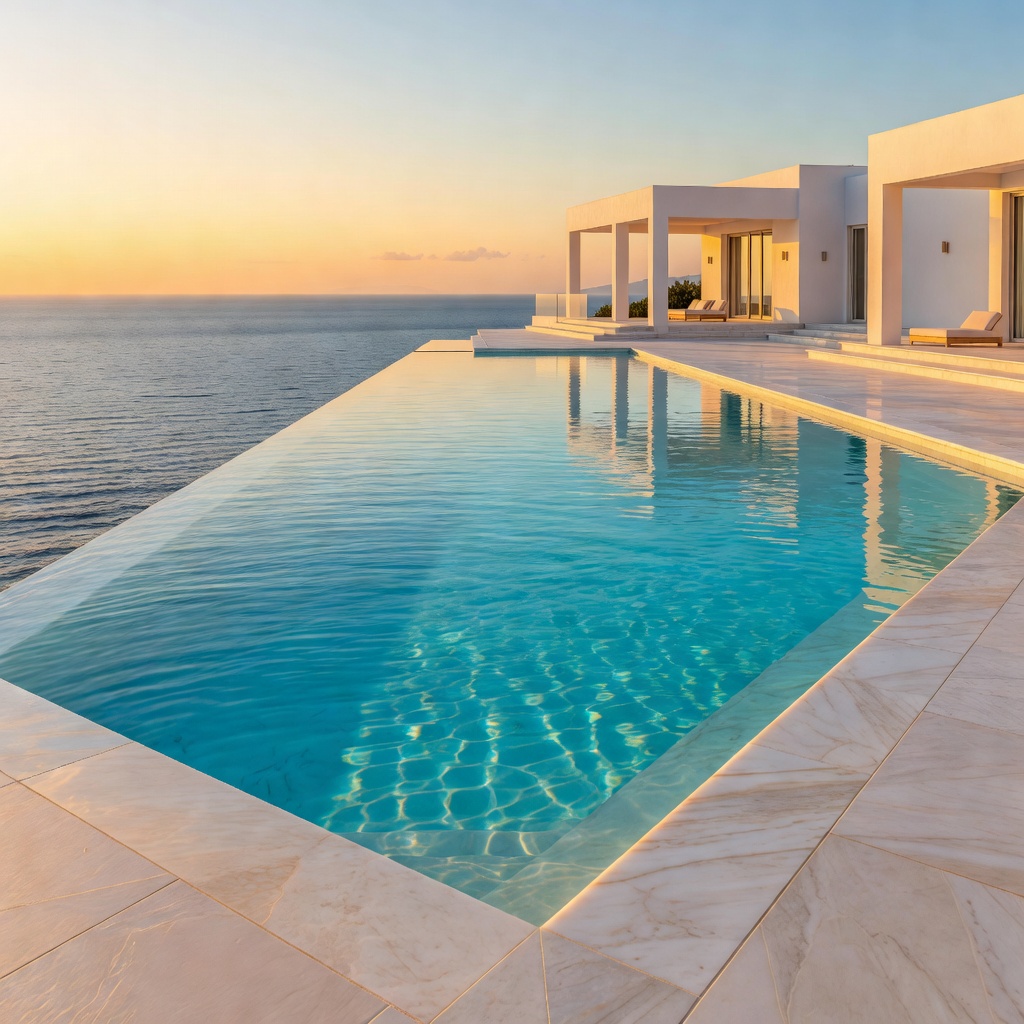 Luxurious Infinity Pool Overlooking Aegean Sea at Amanzoe Villa 20