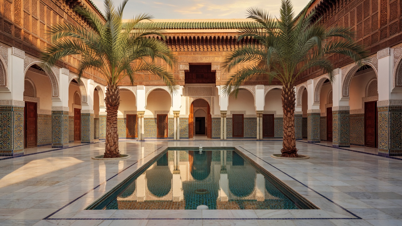 Royal Mansour Courtyard Riad in Marrakech Morocco